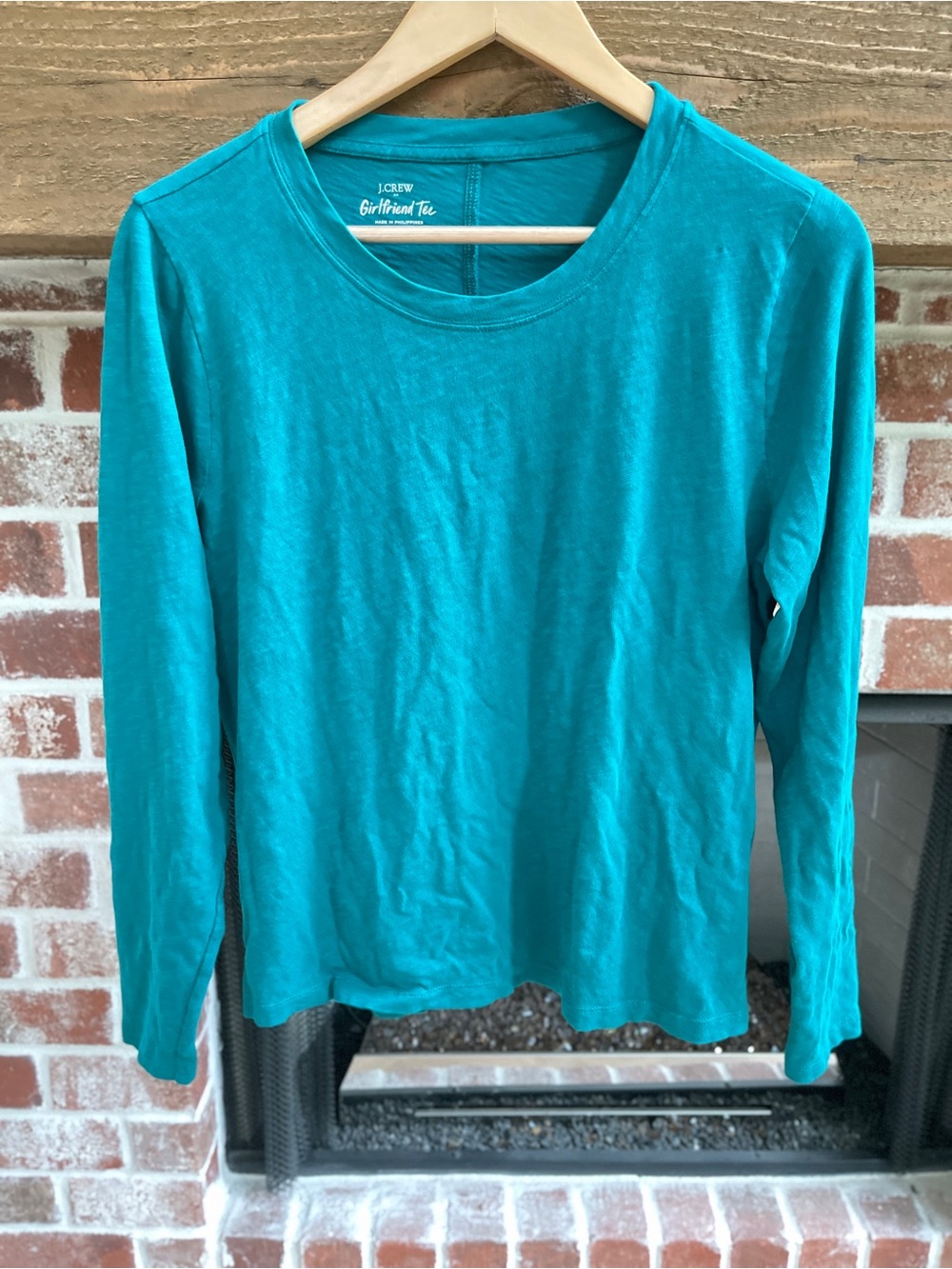 Womens J. Crew girlfriend tee size L